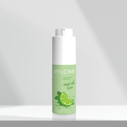Ūdens bāzes lubrikants ar mint-laima aromāts 30ml