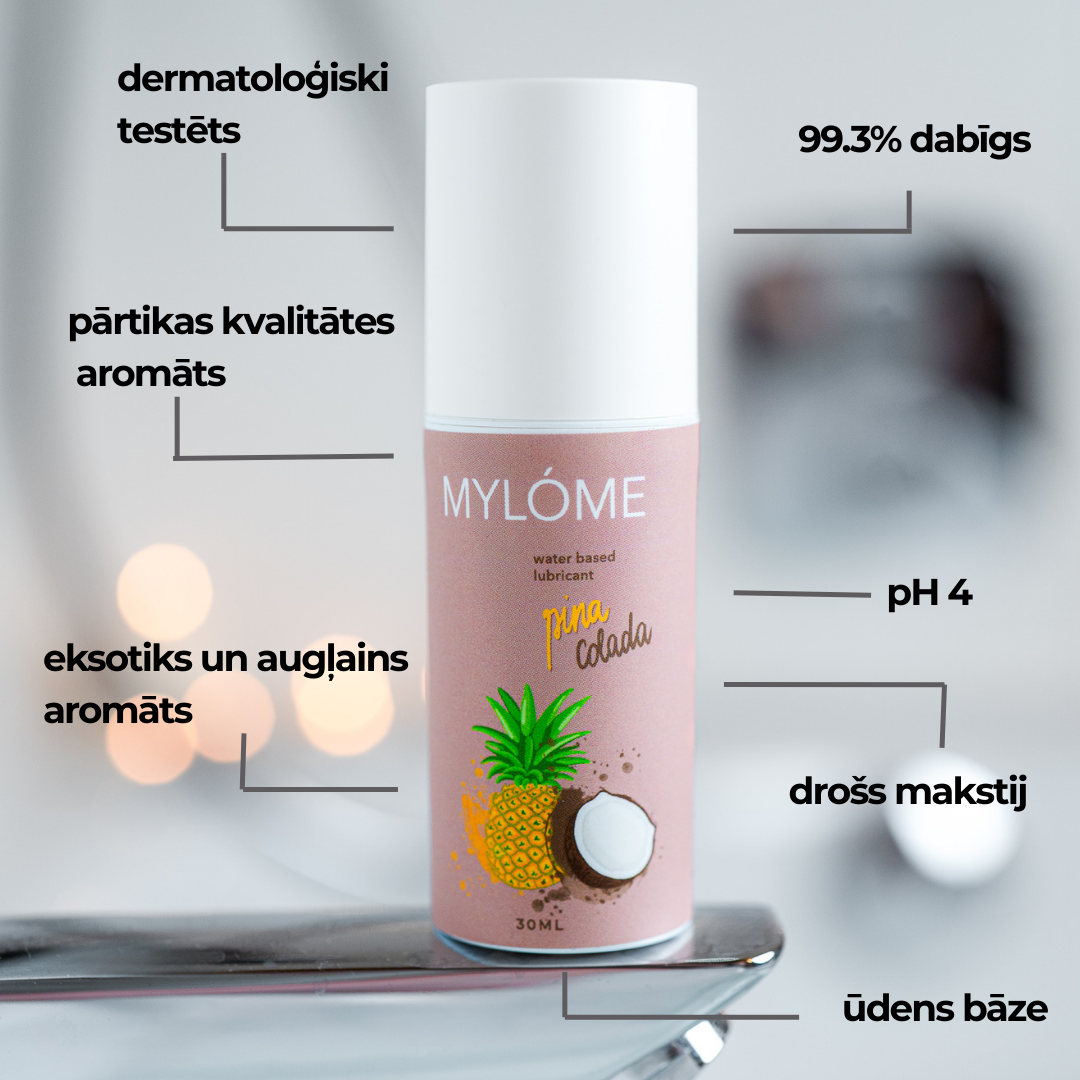 Ūdens bāzes lubrikants ar pina colada aromātu 30ml