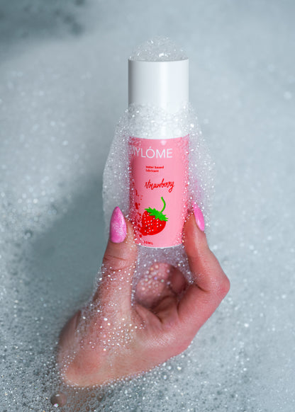 Ūdens bāzes lubrikants ar zemeņu aromātu 30ml