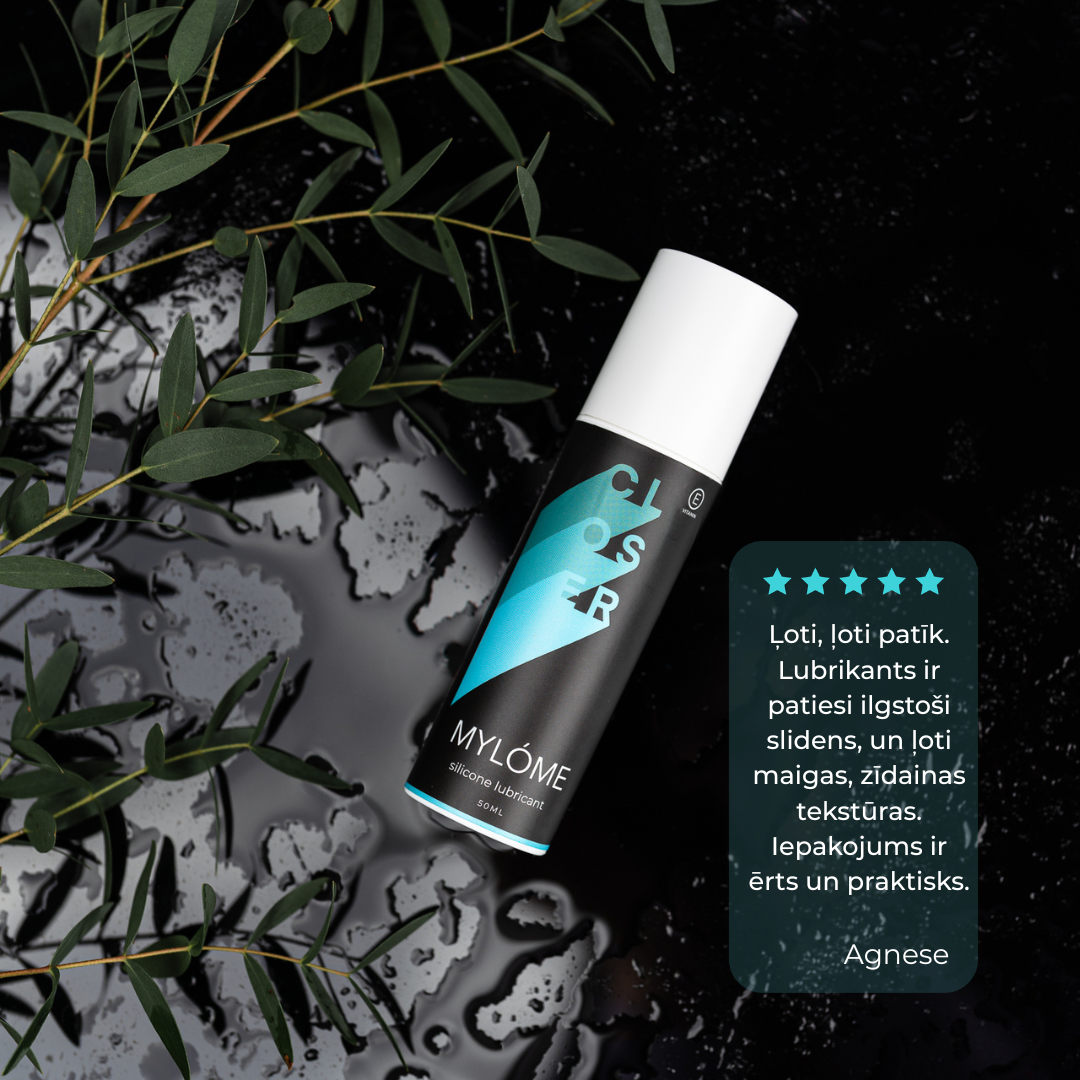 Silikona lubrikants ar E vitamīnu