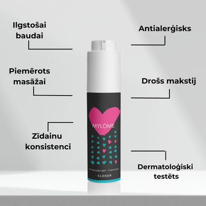 Masāžas gēls - lubrikants